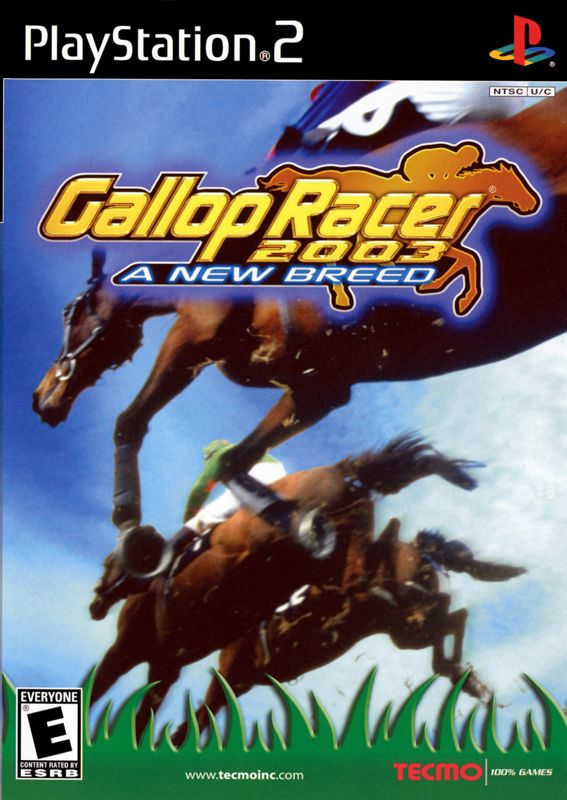 Gallop Racer 2003 A New Breed box art for Playstation 2